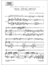 3 Pièces Brèves - Odette Gartenlaub - Partition - Trompette